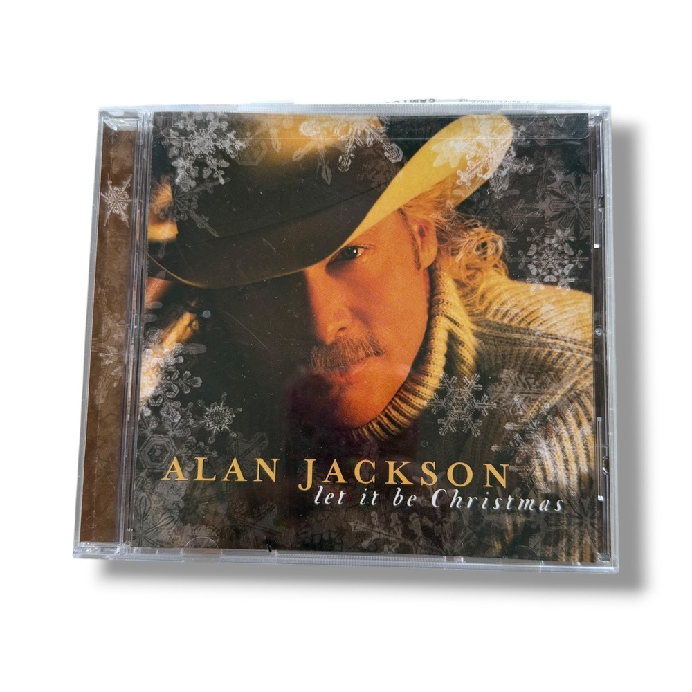 Alan Jackson Let It Be Christmas CD 2002 Country Holiday Music Album ACR Records